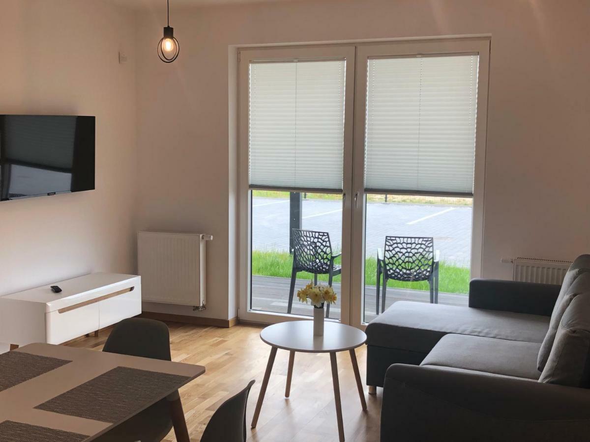 Apartamenty Diago Łeba Exteriör bild