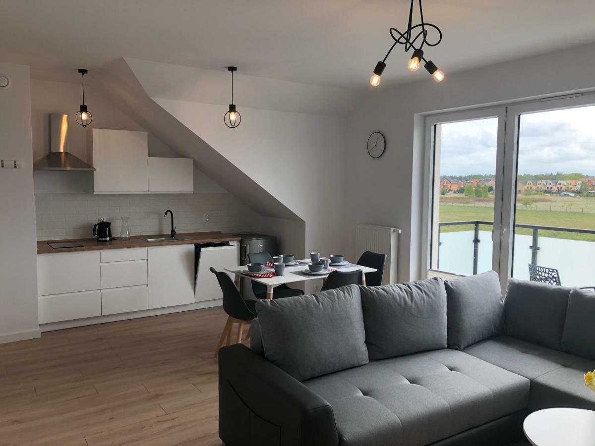 Apartamenty Diago Łeba Exteriör bild
